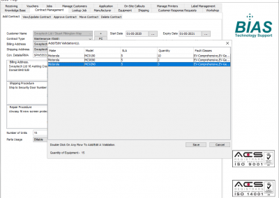 5.Contract Validation