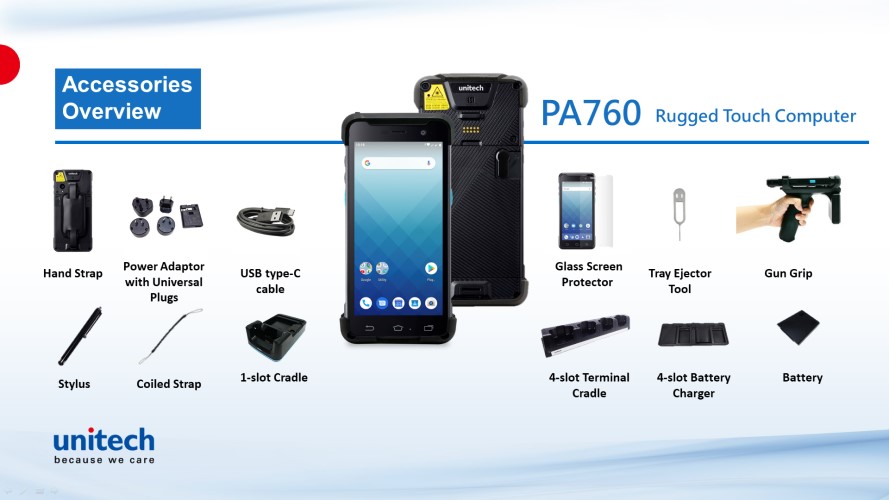 Unitech PA760 Accessories